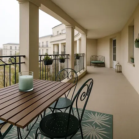 Magic Terrasse - 2 Ch - Parking Gratuit - 5 Min Parc * Serris